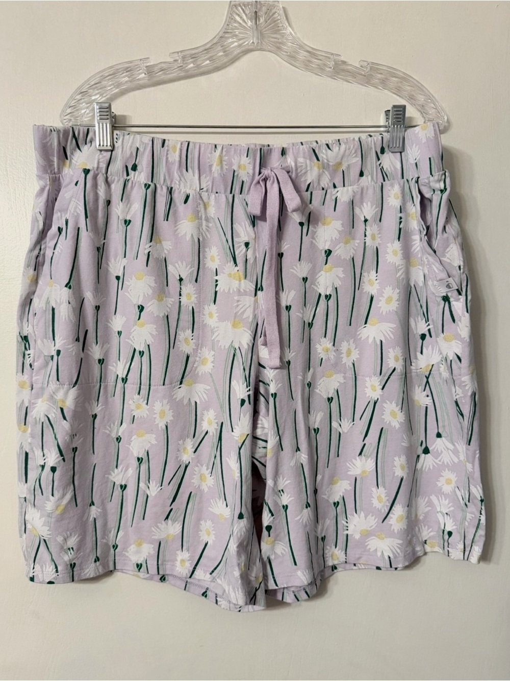 Jockey Women's Organic Cotton Stretch Bermuda Short XL Daisy
Strand NWOT